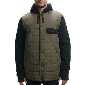 686 Men's Olive and Black Ski Jacket